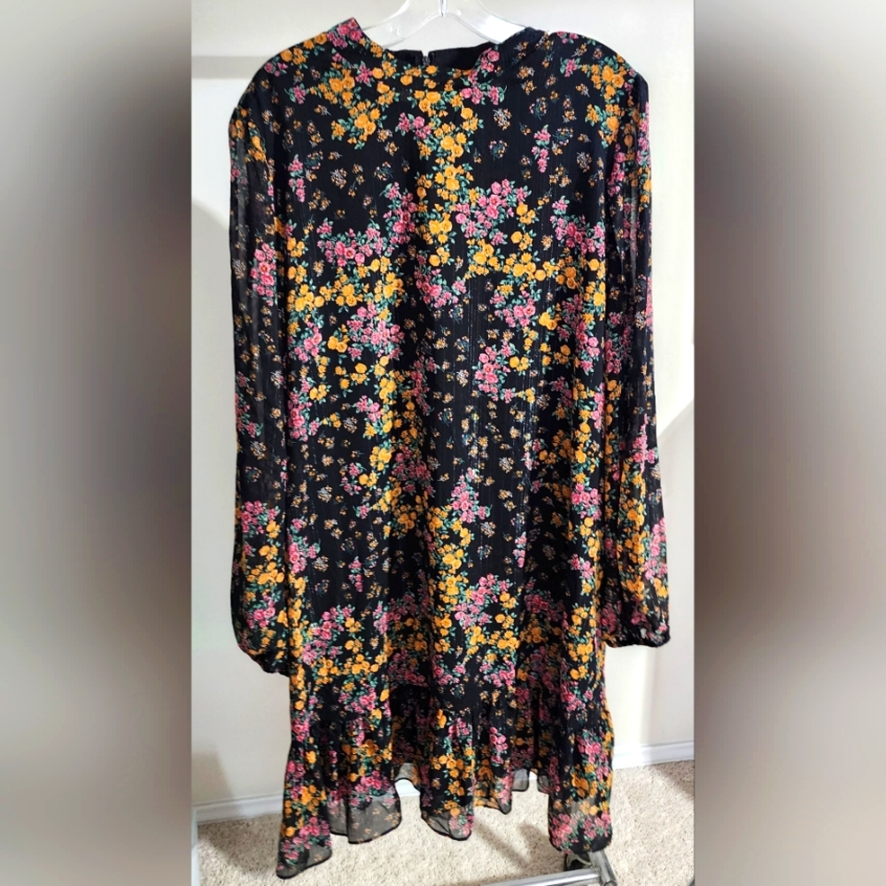 BCBG Paris split sleeve dress